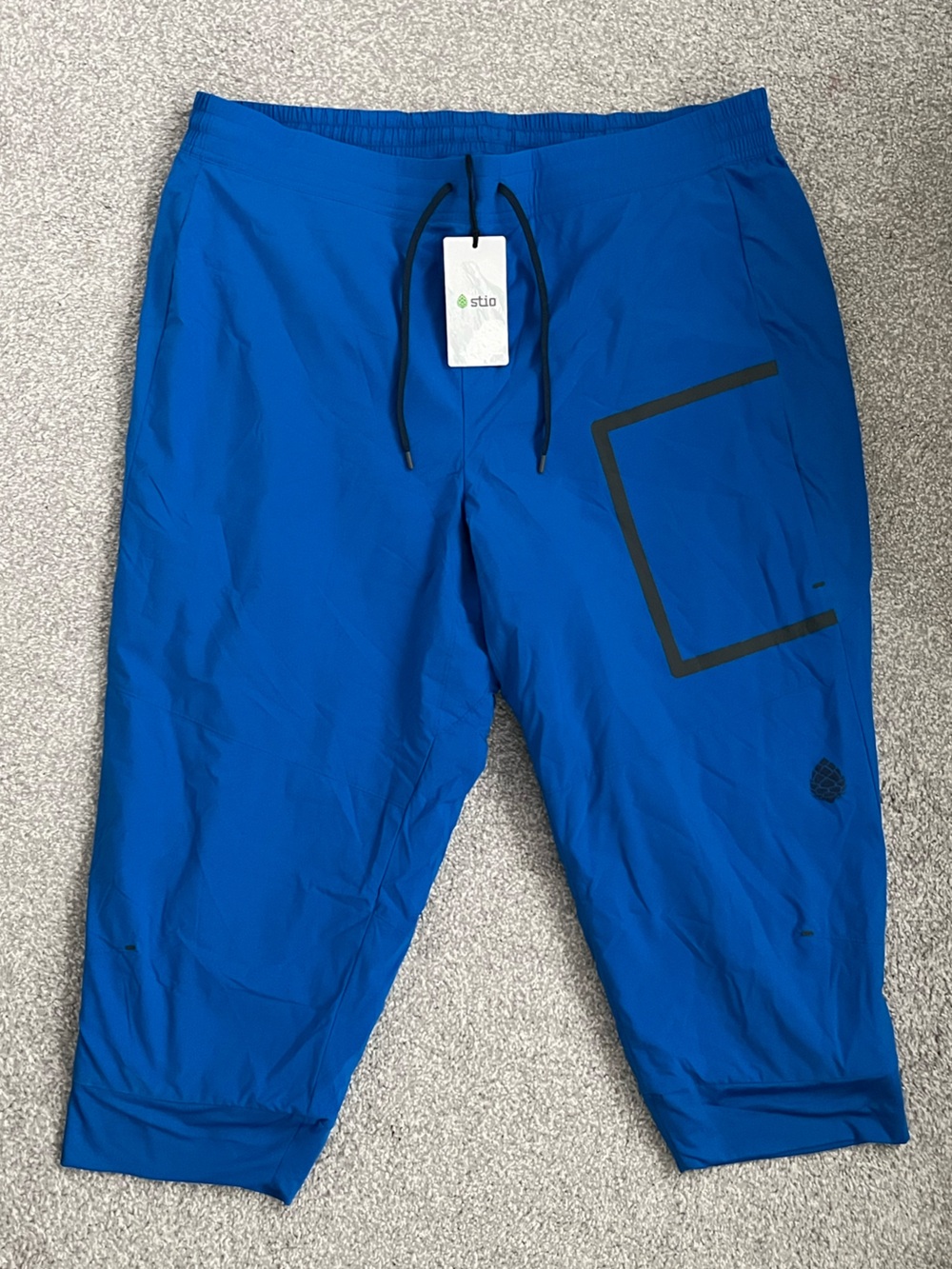 NWT Stio Mens Blue Femos Insulated Knicker Outerwear Size XXL Retails $199